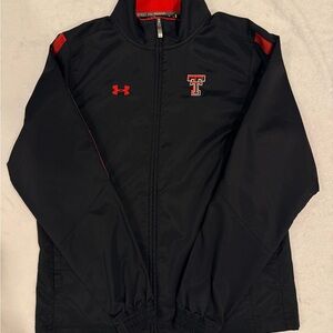 Under Armour Texas Tech Red Raiders Full Zip Jacket - Black/Red